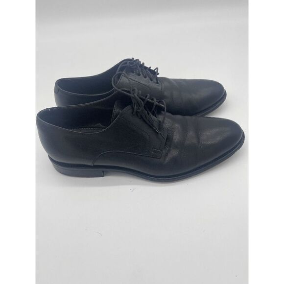 Hugo Boss Men Shoes Lace Up Leather Shoes Sz 6 Made in Italy Black main image 8